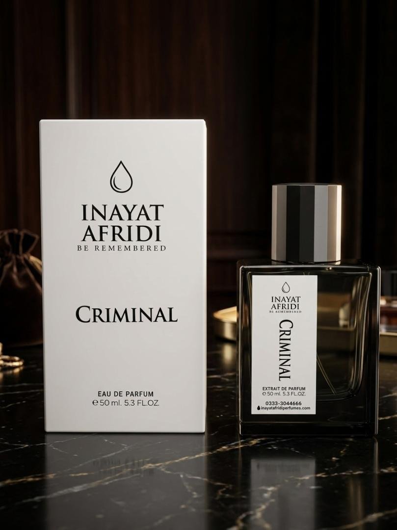 Criminal by Inayat Afridi – Extrait De Parfum 50ml